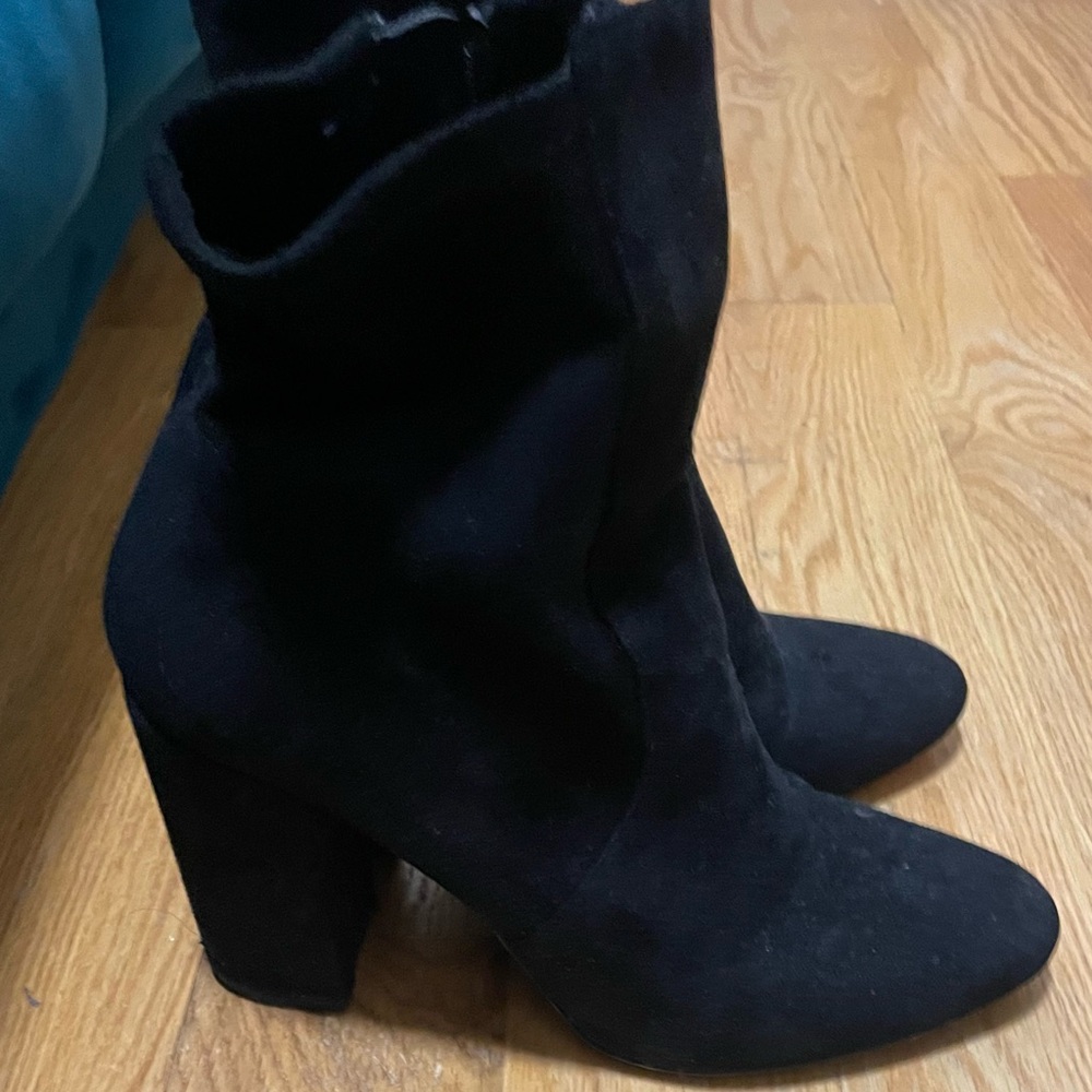 Aldo Black Heeled Boots for Women
